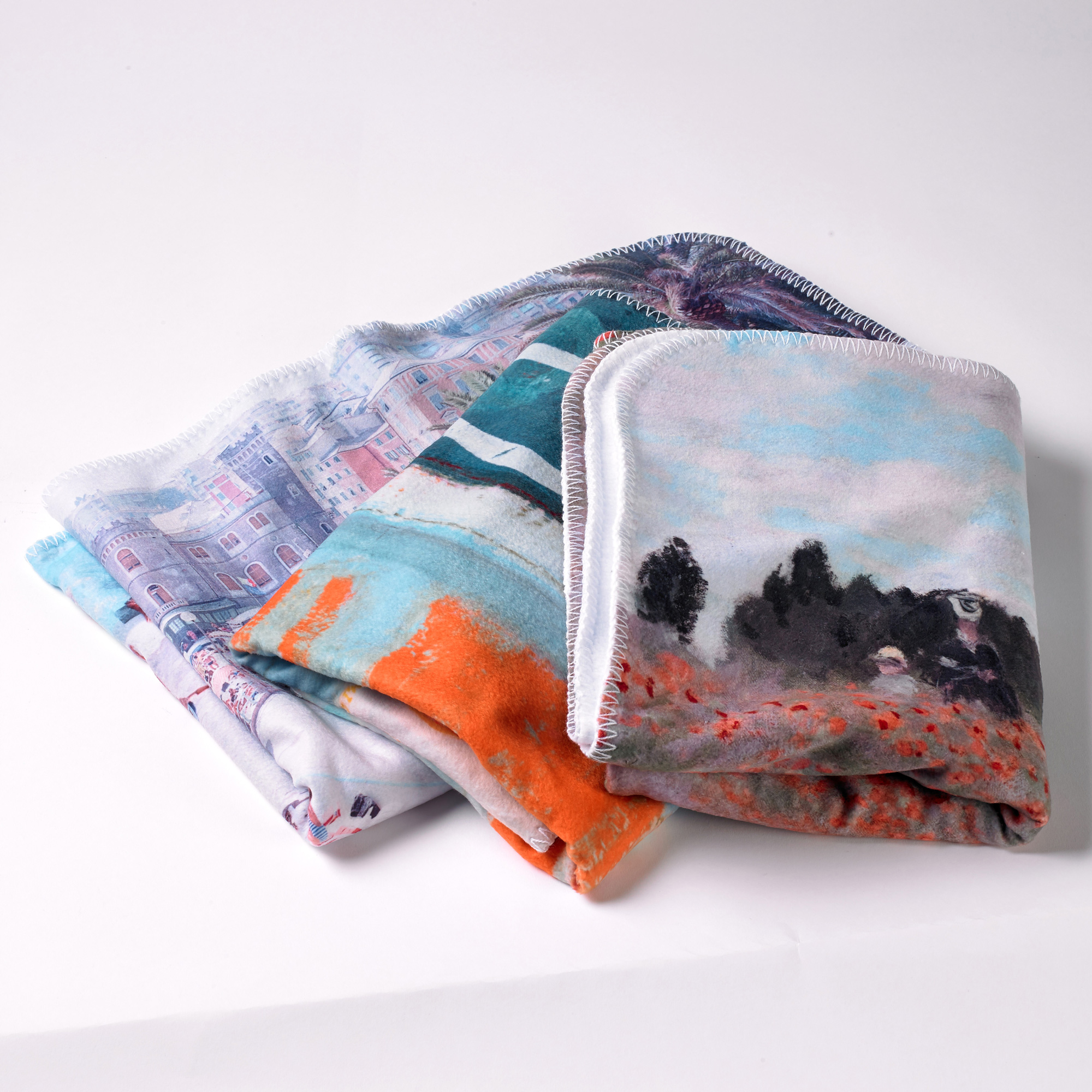 Print on demand fleece blanket new arrivals